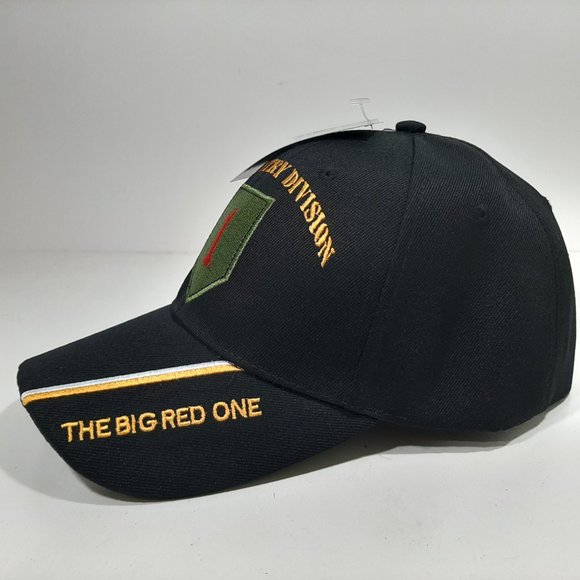 US Army 1st Infantry Division Men's Ball Cap Hat B - Picture 3 of 6